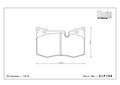 Endless ME20 MINI Cooper S R56 Front Performance Brake Pads