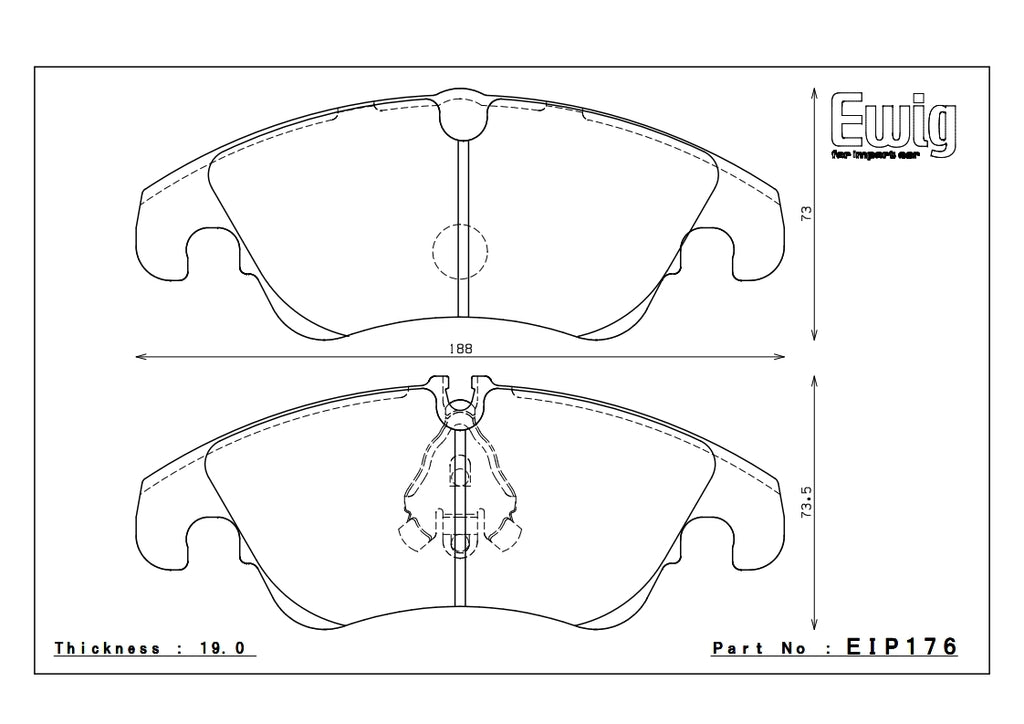 Pastillas de freno delanteras de alto rendimiento EBC Yellowstuff para Honda Civic Type R FK8 DP41210R 