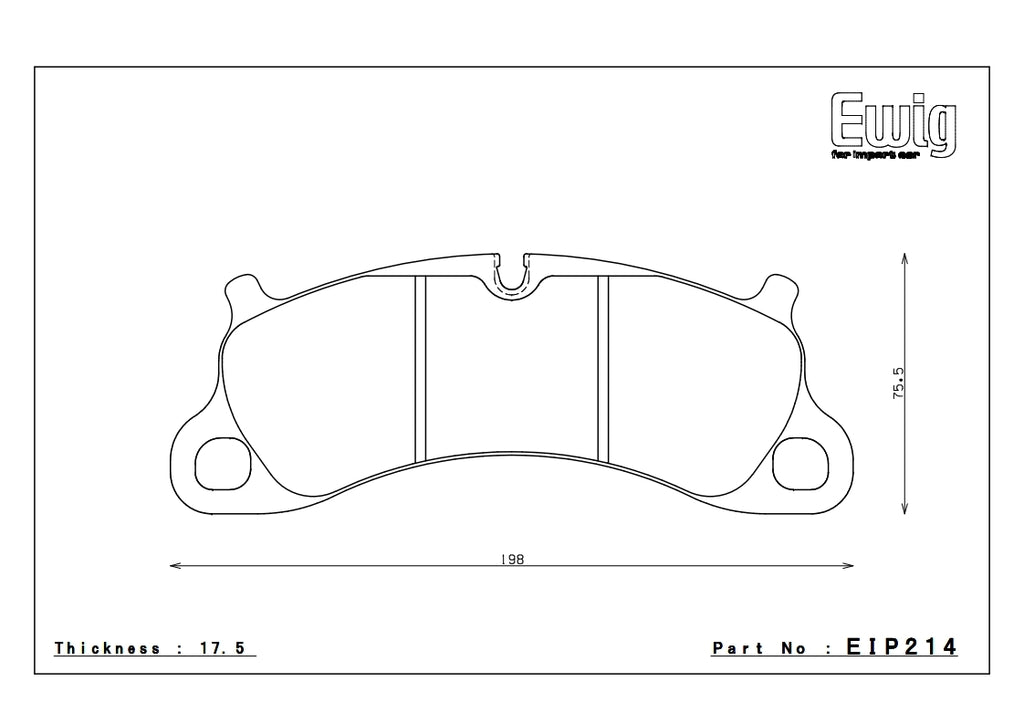 Endless MX72+ Porsche 911 S/GTS 991 Front Performance Brake Pads