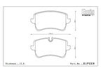 Endless MX72+ Audi RS6/RS7 C7 Rear Performance Brake Pads EIP229