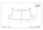 Endless MX72+ Porsche Boxster Spyder/Cayman GT4 718 Rear Performance Brake Pads EIP241