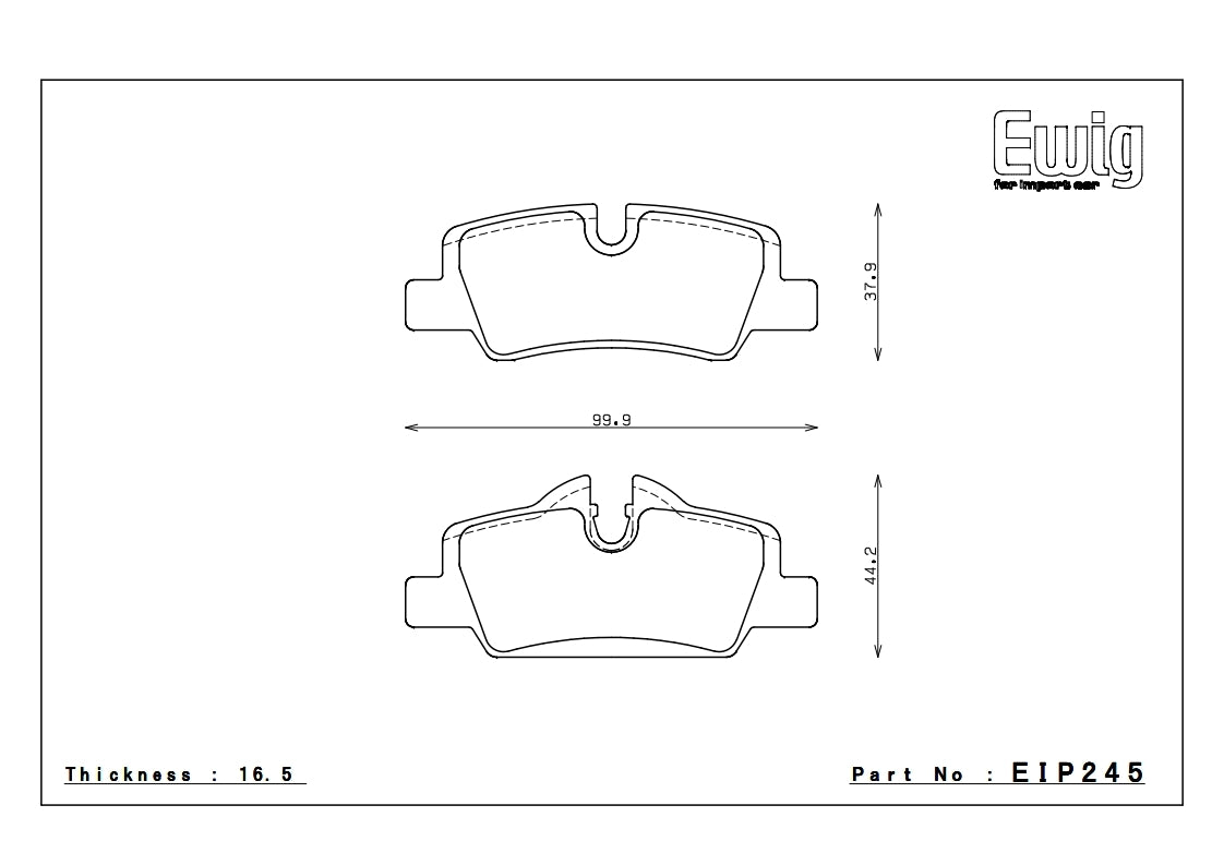 Pastillas de freno delanteras de alto rendimiento EBC Yellowstuff para Honda Civic Type R FK8 DP41210R 
