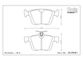 Endless MX72+ Cupra Leon Mk4 300-333PS Rear Performance Brake Pads