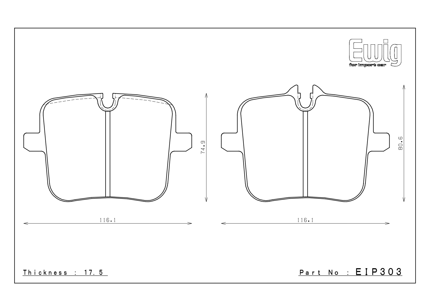 Pastillas de freno delanteras de alto rendimiento EBC Yellowstuff para Honda Civic Type R FK8 DP41210R 