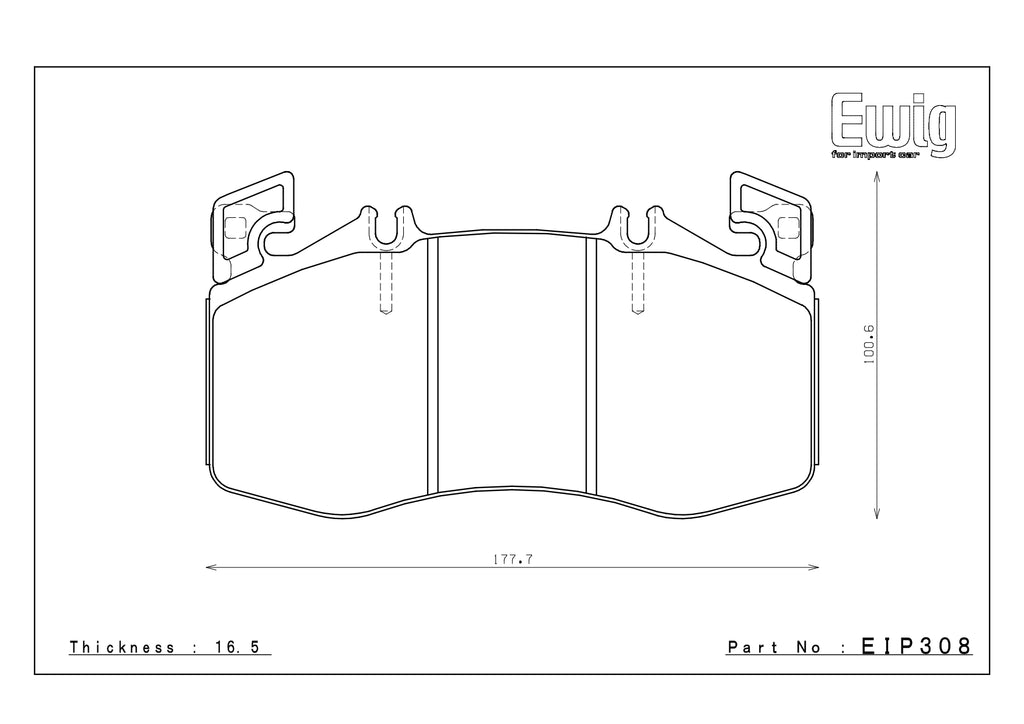 Plaquettes de frein avant hautes performances EBC Yellowstuff pour Honda Civic Type R FK8 DP41210R 