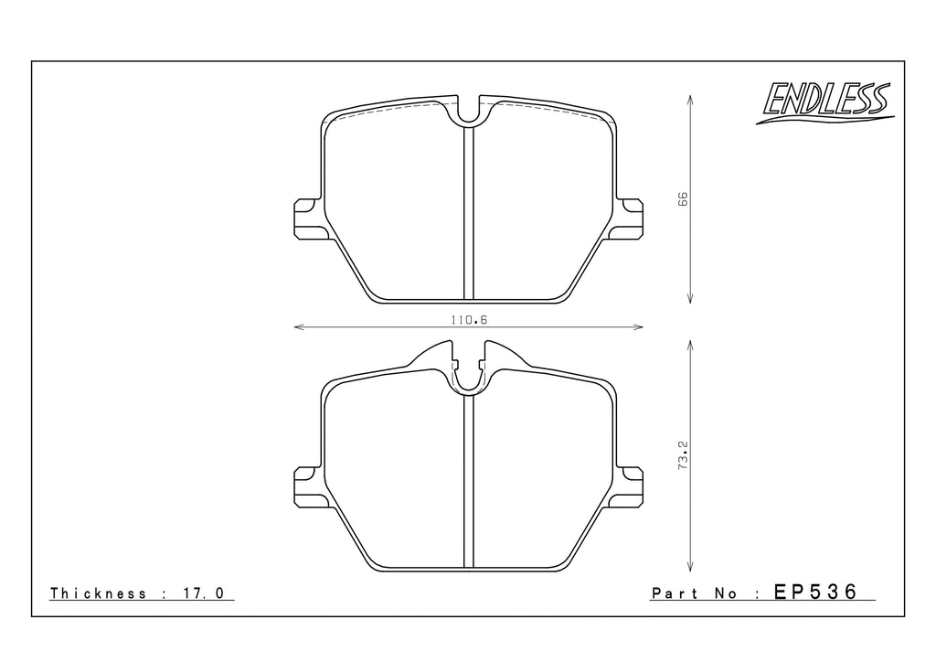 Pastillas de freno delanteras de alto rendimiento EBC Yellowstuff para Honda Civic Type R FK8 DP41210R 