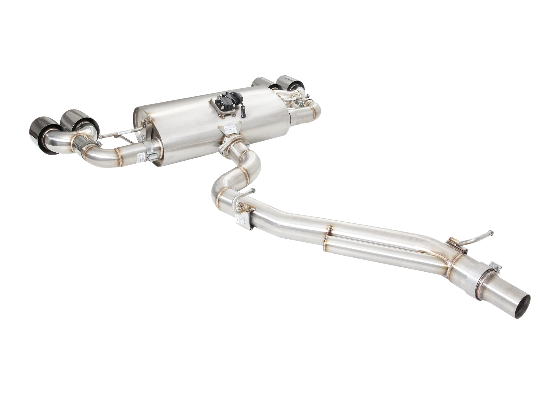 Sistema de escape Cat Back con válvula Varex XForce para VW Golf R Mk7 Hatchback