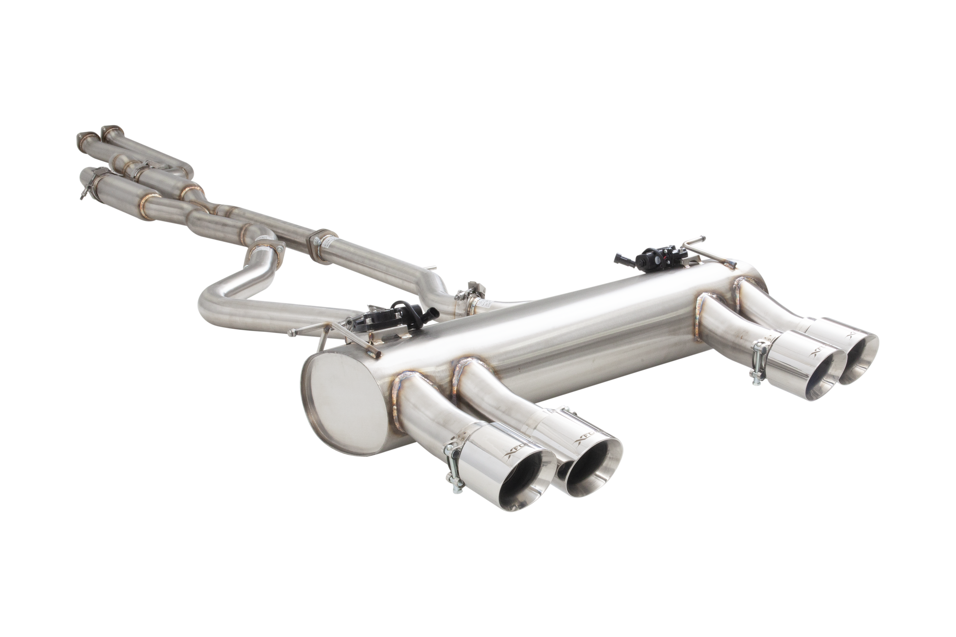 Sistema de escape Cat Back con válvula Varex XForce para BMW M3 F80 M4 F82