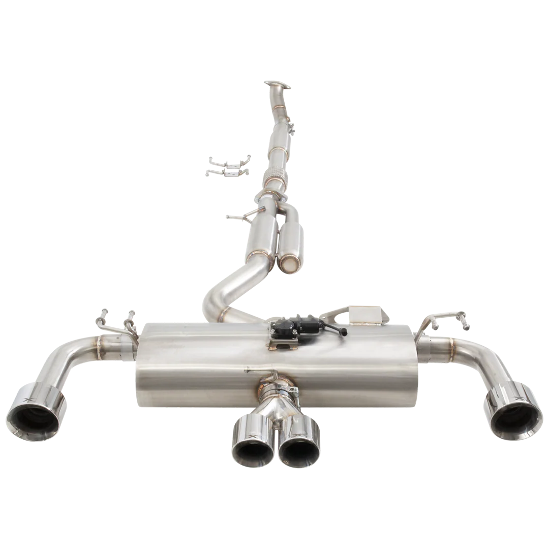 Sistema de escape Cat Back con válvula Varex XForce para Toyota GR Yaris