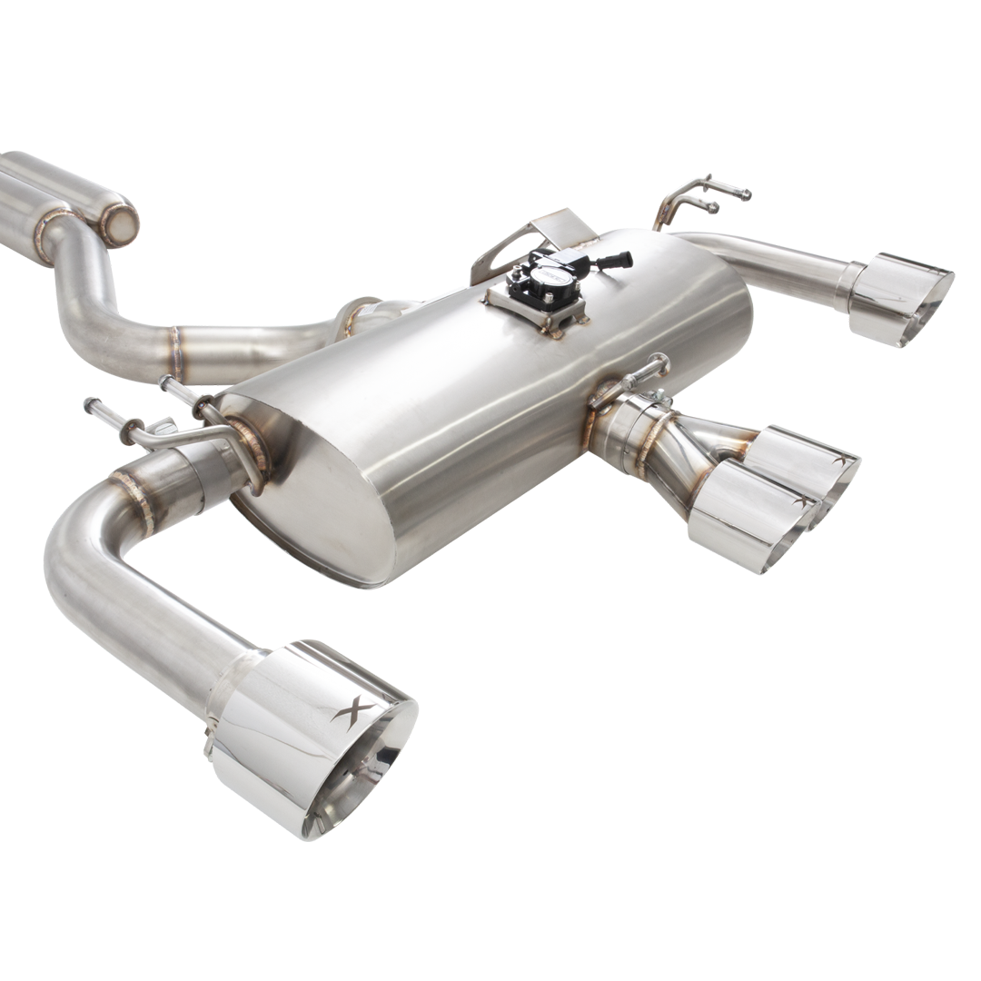 Sistema de escape Cat Back con válvula Varex XForce para Toyota GR Yaris