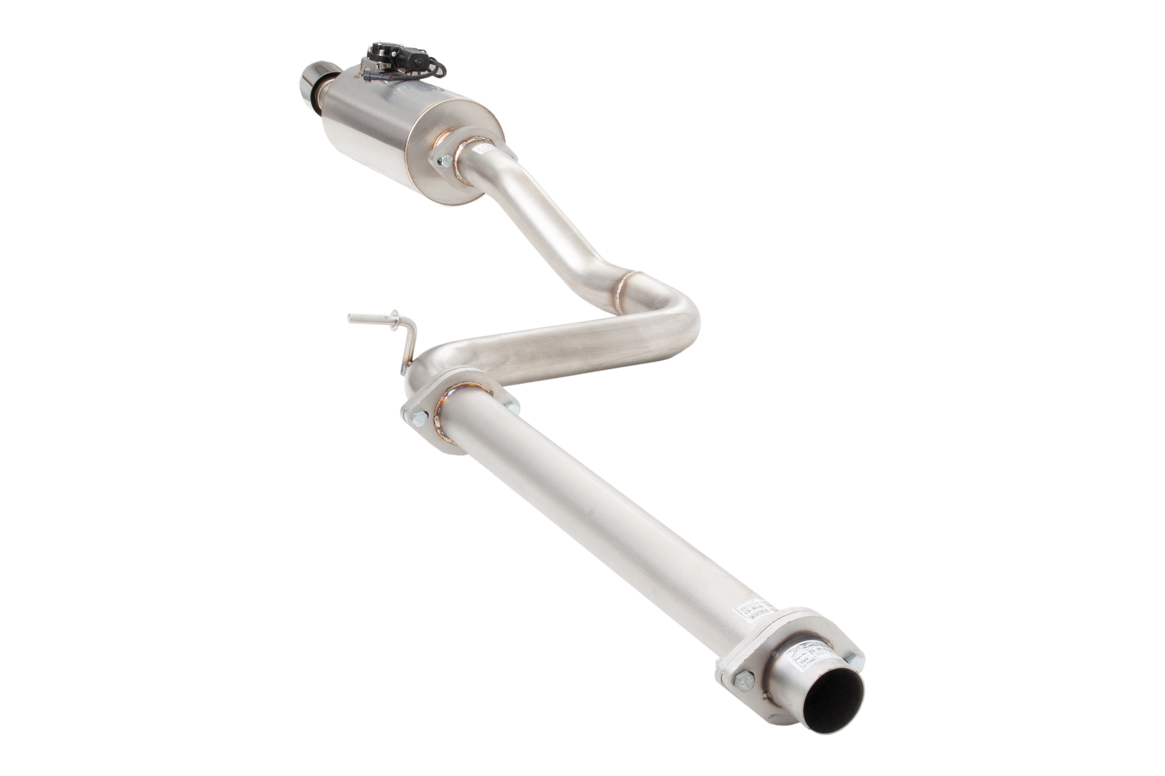 Sistema de escape Cat Back con válvula Varex XForce para VW Polo GTI Mk6