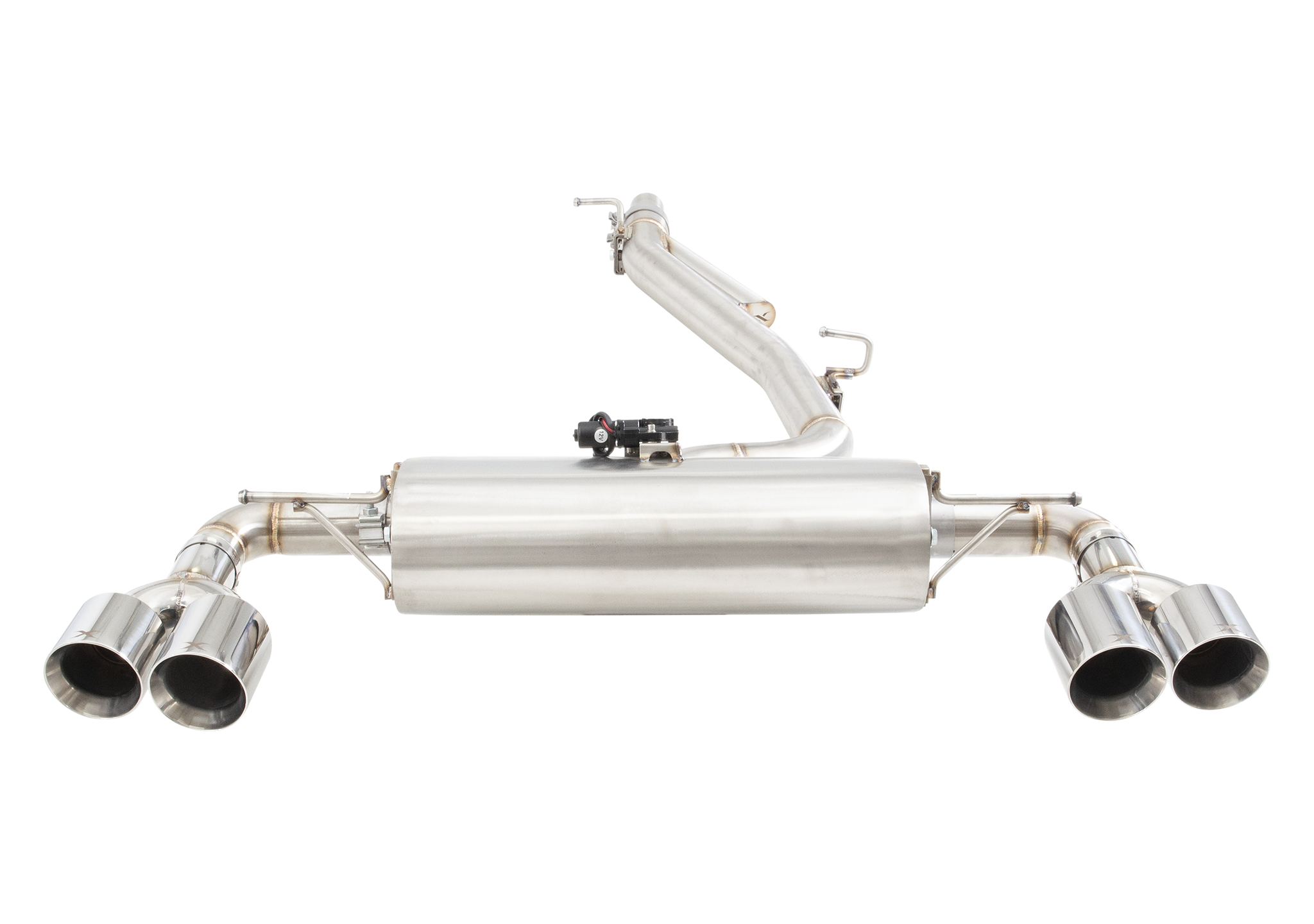 Sistema de escape Cat Back con válvula Varex XForce para VW T-Roc R Facelift