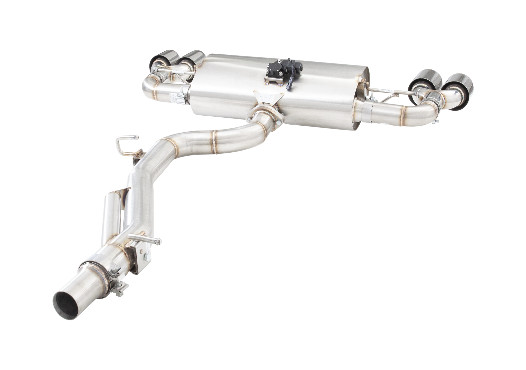 Sistema de escape Cat Back con válvula Varex XForce para VW T-Roc R Facelift