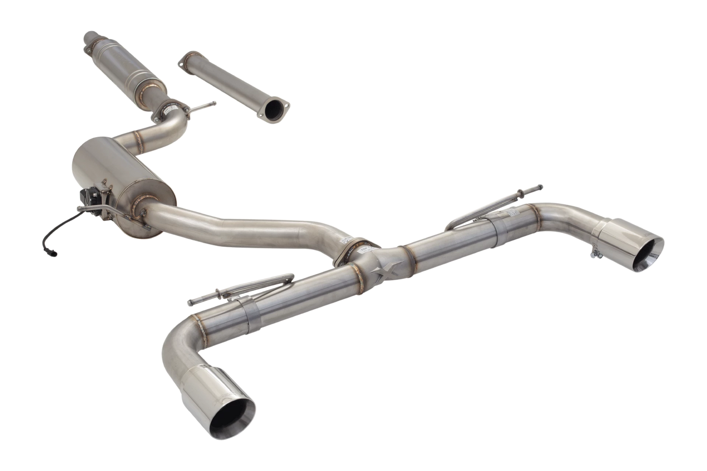 XForce VW Golf GTI Mk7/Mk8 Varex Valved Cat Back Exhaust System