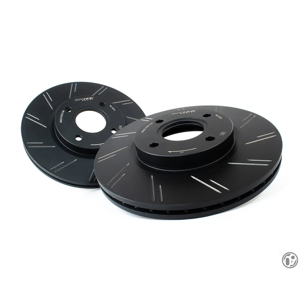 ZERONINE Design Grooved Upgrade Front Brake Discs - Ford Fiesta ST Mk8