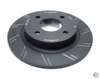 ZERONINE Design Grooved Upgrade Rear Brake Discs - Ford Fiesta ST Mk8