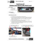 Zunsport Ford Focus ST MK2 pré-lifting - Ensemble de calandre complet