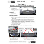 Zunsport Ford Focus ST MK2 Pre-Facelift - Full Lower Front Grille Set