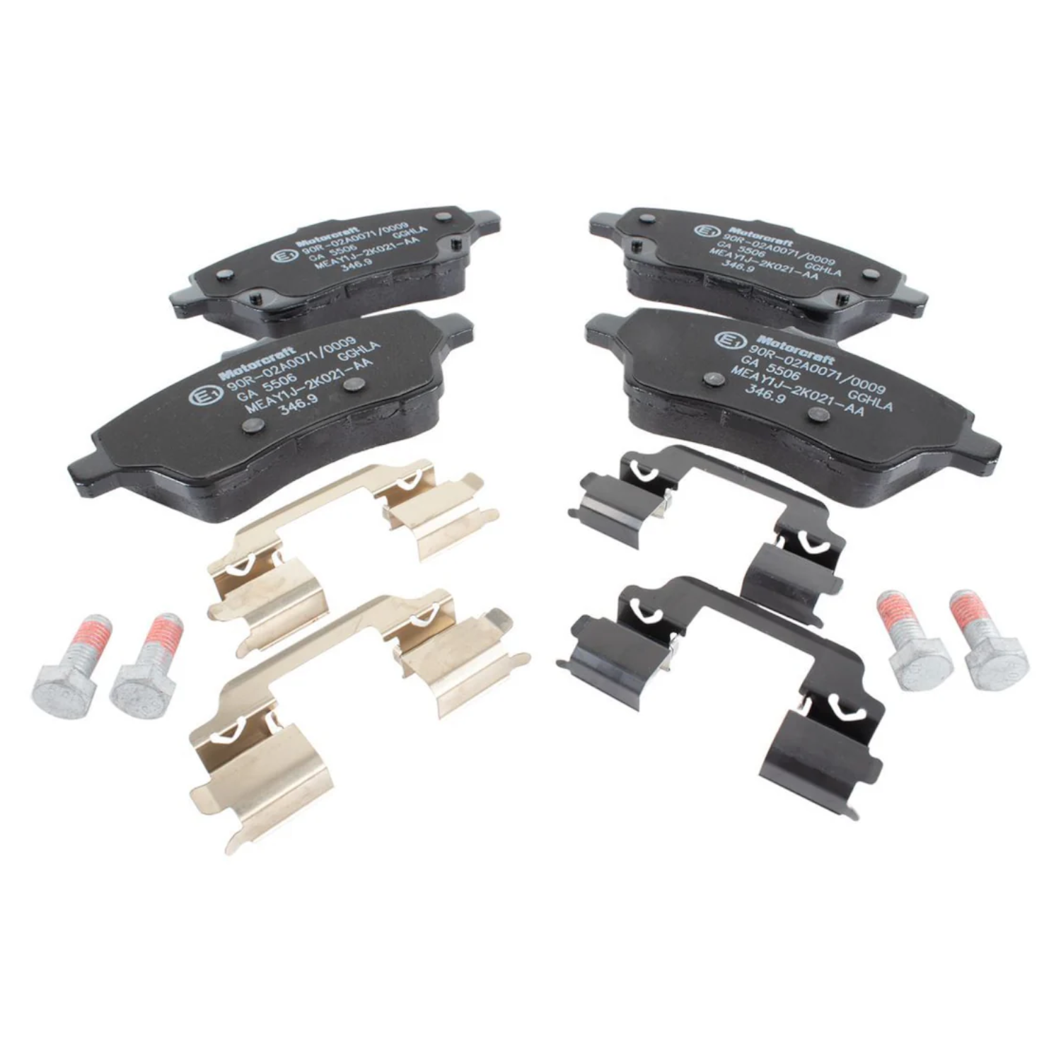 Genuine Ford Motorcraft Front Brake Pads - Ford Fiesta ST Mk7 ST180 1.6 EcoBoost