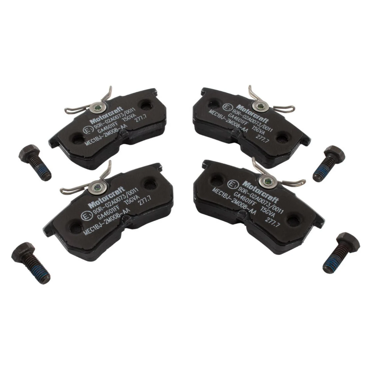 Genuine Ford Motorcraft Rear Brake Pads - Ford Fiesta ST Mk7 ST180 1.6 EcoBoost