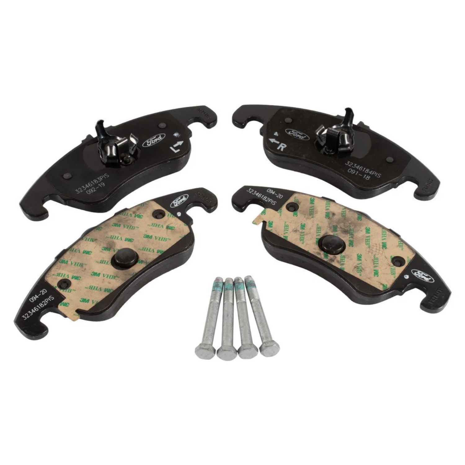 Genuine Ford Front Brake Pads - Ford Focus RS Mk2 2.5 – JXL Performance