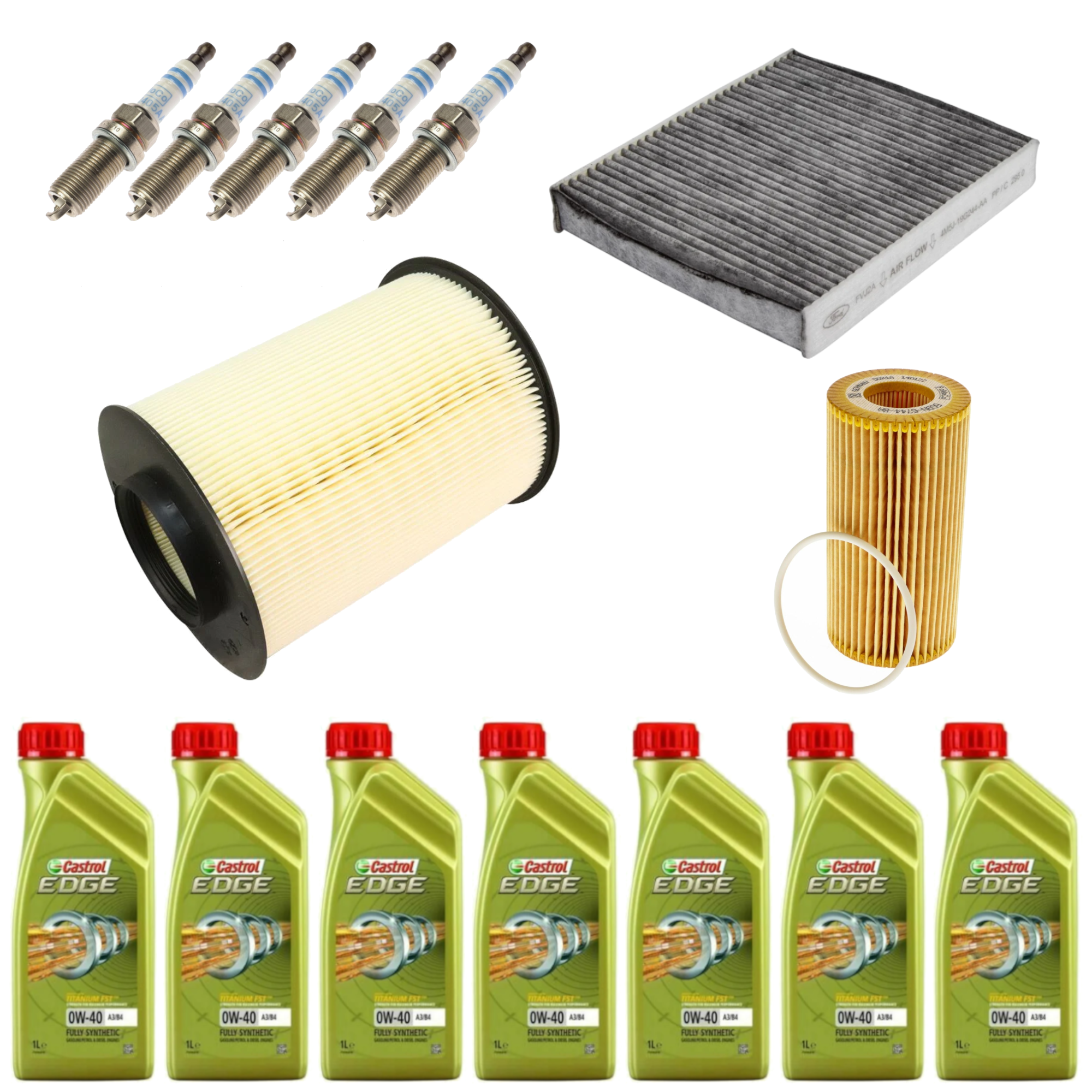 Paquete de servicio original de Ford - Ford Focus RS Mk2 2.5 Duratec