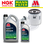 Pack entretien à domicile Ford Focus ST Mk3 ST250 2.0 EcoBoost - Millers Oil Premium