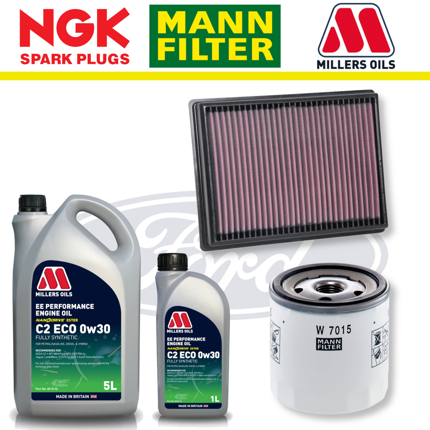 Ford Focus ST Mk4 2.3 EcoBoost Home Service Pack - Millers Oil Premium