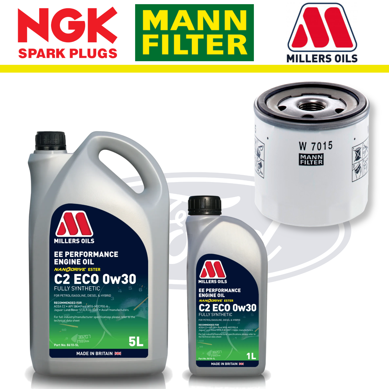 Ford Focus ST Mk4 2.3 EcoBoost Home Service Pack - Millers Oil Premium