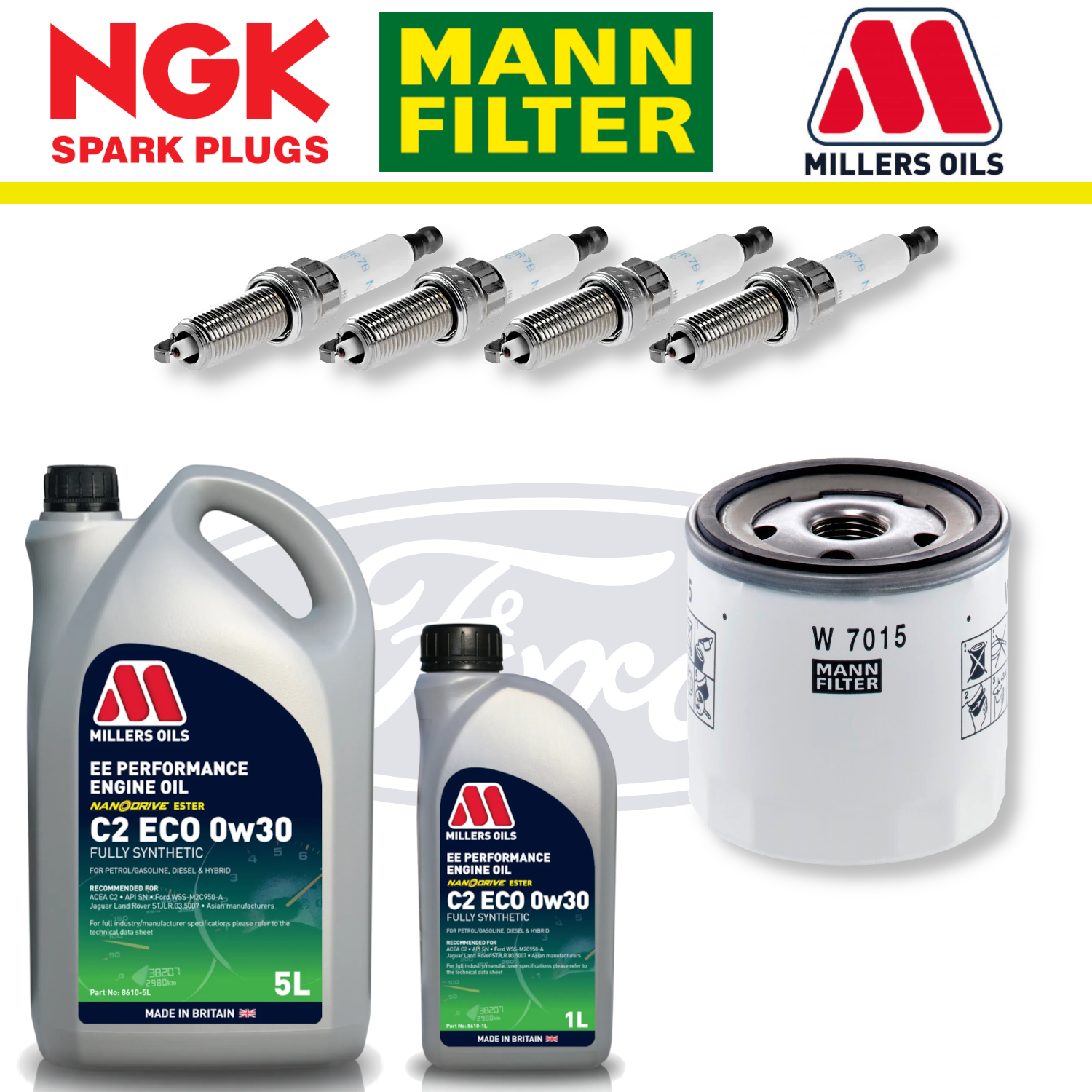 Ford Focus ST Mk4 2.3 EcoBoost Home Service Pack - Millers Oil Premium