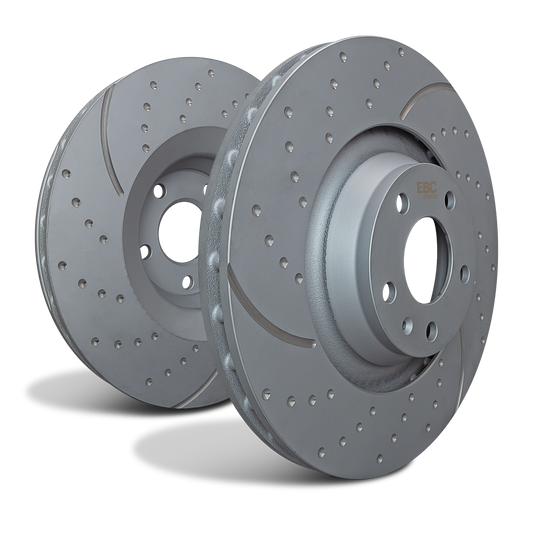 EBC Ford Fiesta ST Mk7 Front Performance Brake Discs