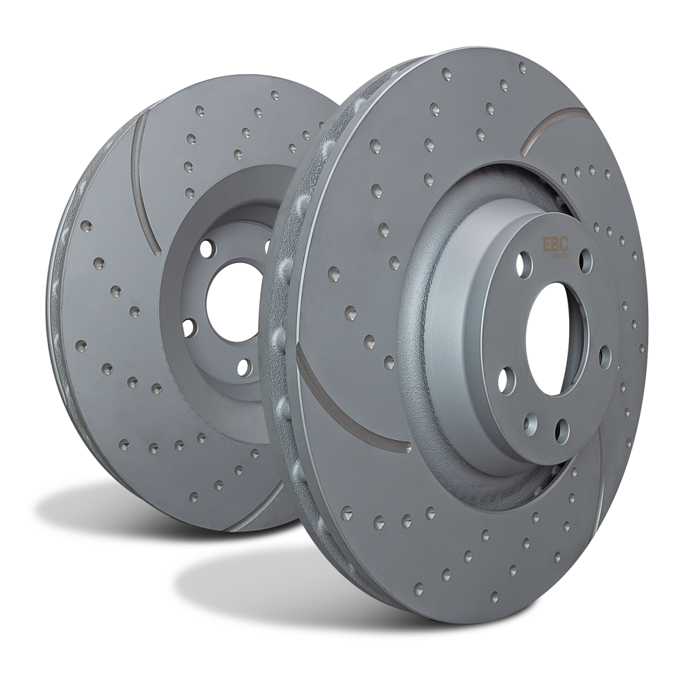 EBC Ford Focus RS Mk3 Front Performance Brake Discs