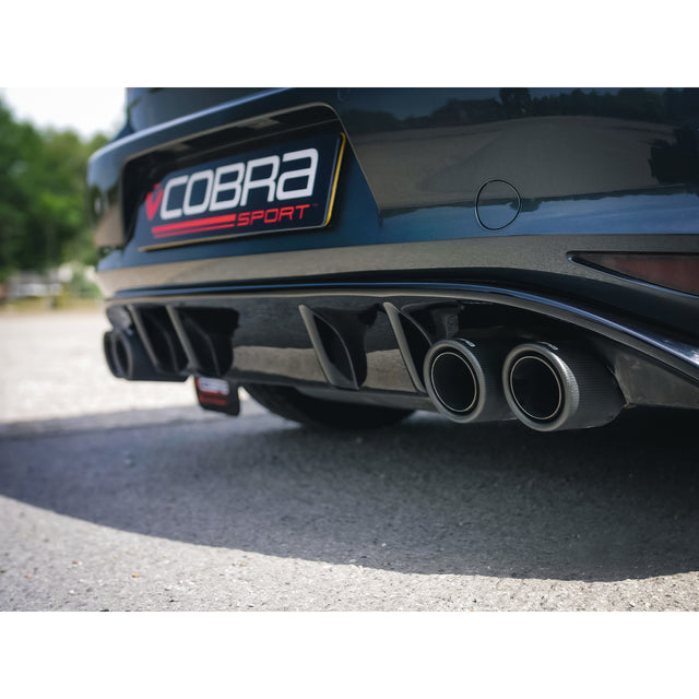 Cobra Sport VW Golf GTI Mk7 (Pre-Facelift) Quad Exit Race Rear Axle-Back Exhaust System