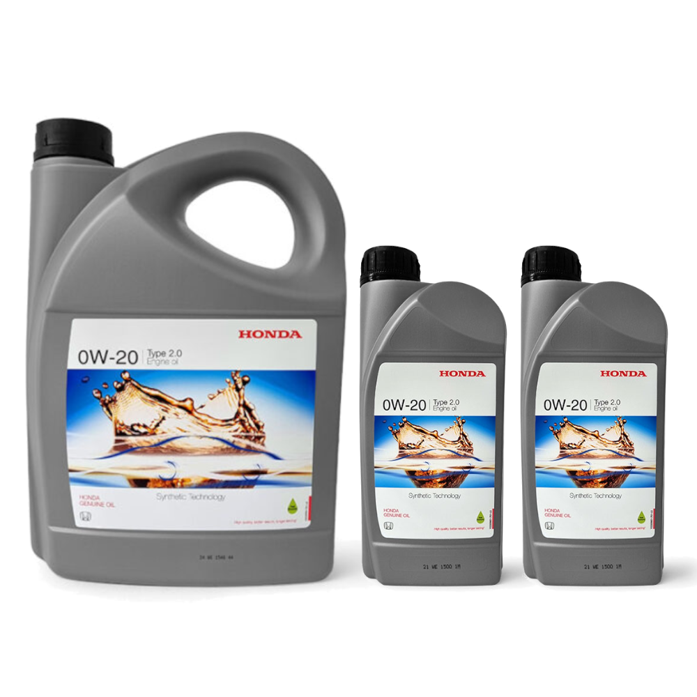 Genuine Honda Type 2.0 0w20 Engine Oil - 6l (Suits All K20C1 Engines)