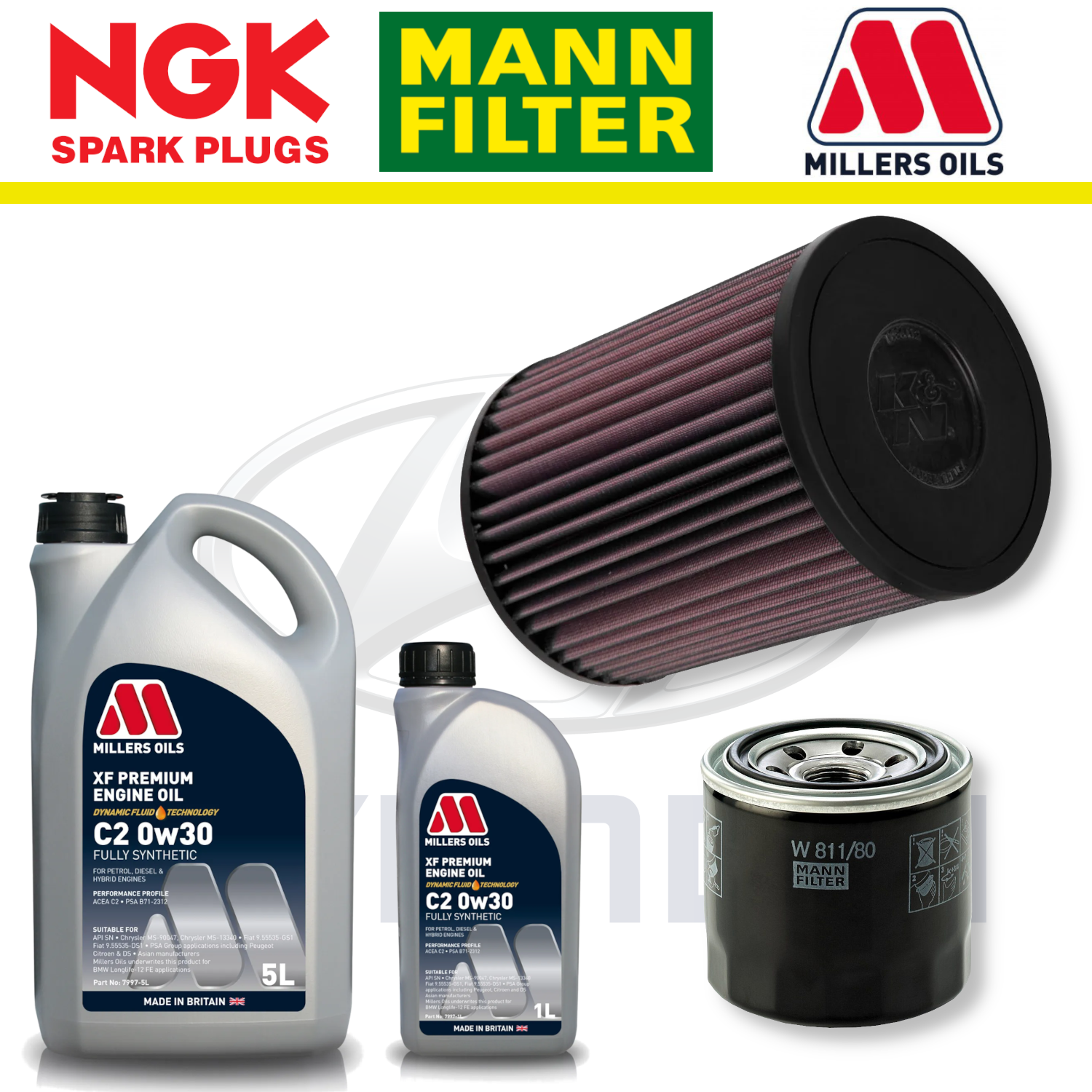 Hyundai Kona N T-GDi Home Service Pack - Millers Oil Premium