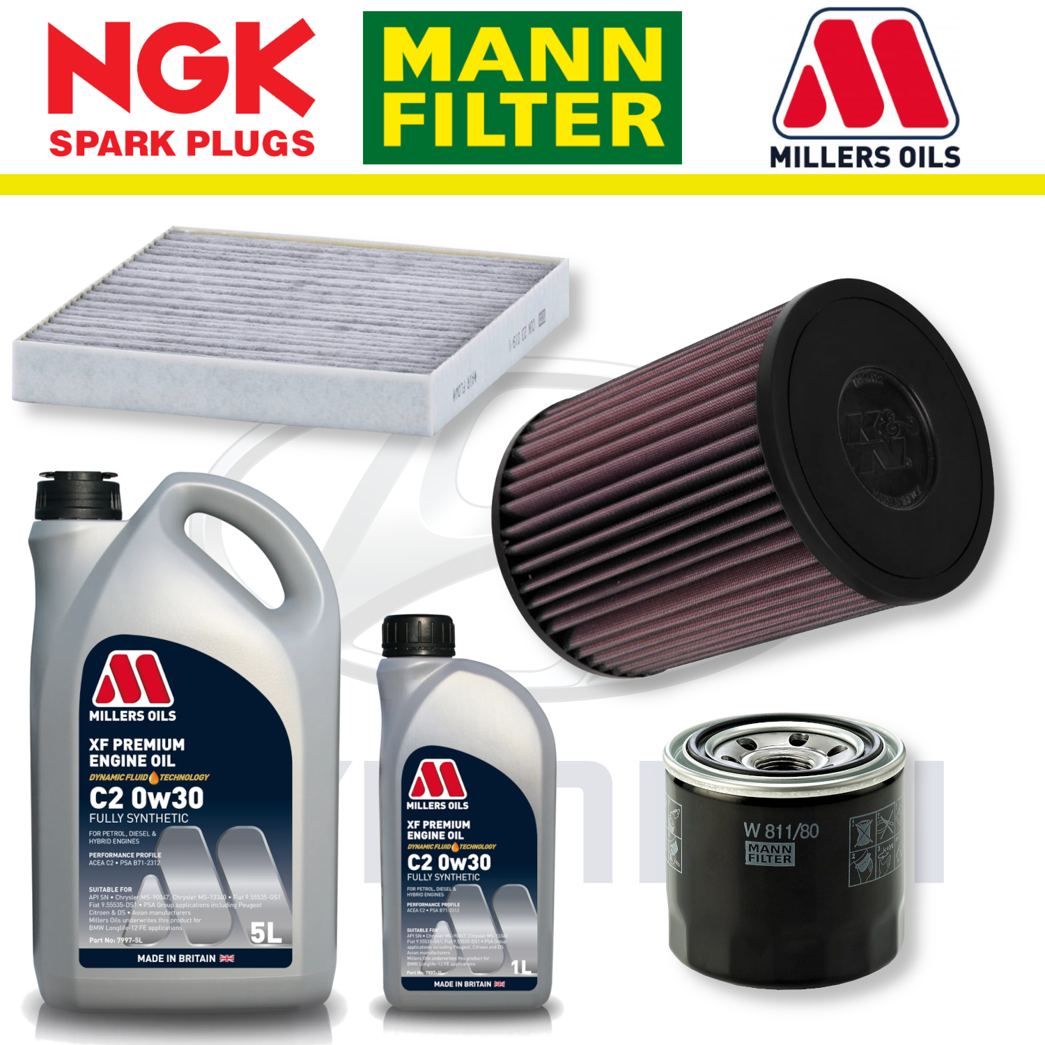 Hyundai Kona N T-GDi Home Service Pack - Millers Oil Premium