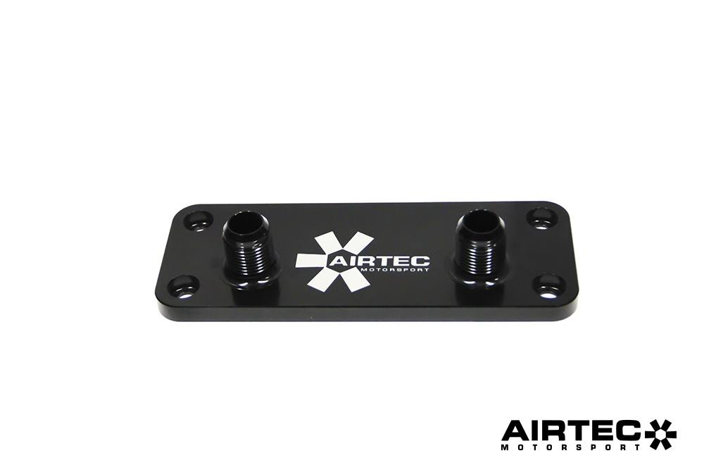 Placa adaptadora de enfriador de aceite remoto AIRTEC Motorsport para Focus ST y RS Mk2 