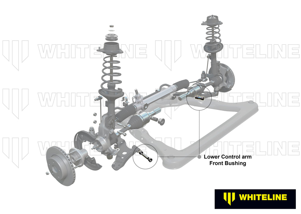 Whiteline Control Arm - Lower Inner Front Bushing - Volkswagen Golf R Mk7