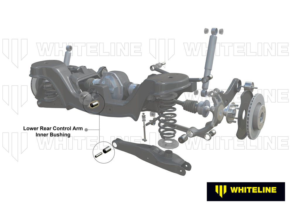 Whiteline Rear Trailing Arm - Lower Rear Bushing - Audi RS3 8Y