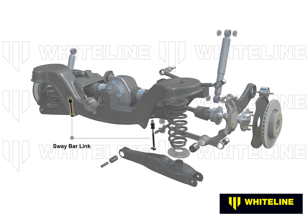 Whiteline Rear Heavy-Duty Adjustable Anti-Roll Bar Drop Links -Volkswagen Golf Mk8 GTI