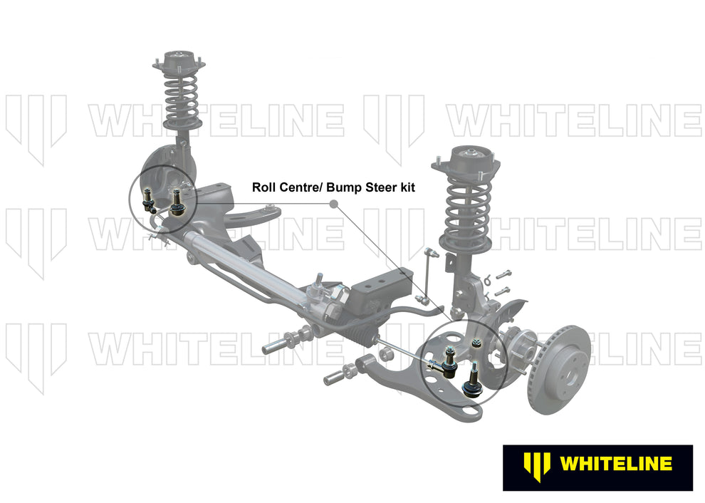 Whiteline Front Roll Centre/Bump Steer Correction Kit - Toyota GT86