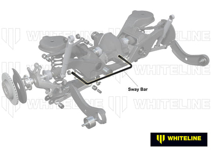 Whiteline Rear Anti-Roll Bar 24mm Heavy Duty Adjustable - Audi S3 8V