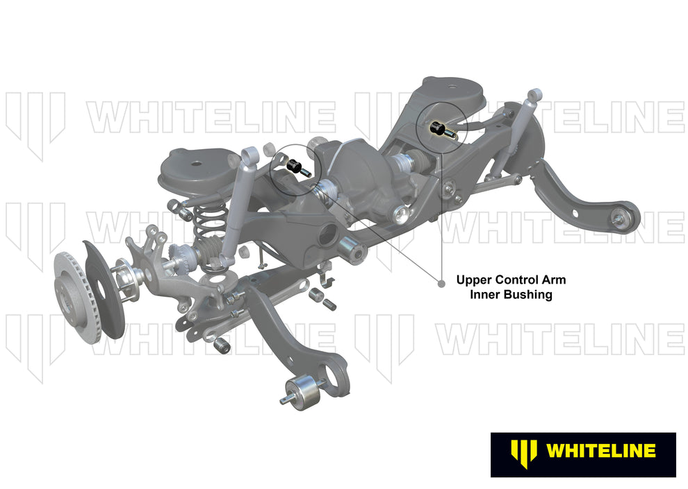 Kit de inclinación ajustable Whiteline - Brazo de control trasero - Buje interior superior - Ford Focus RS Mk2 