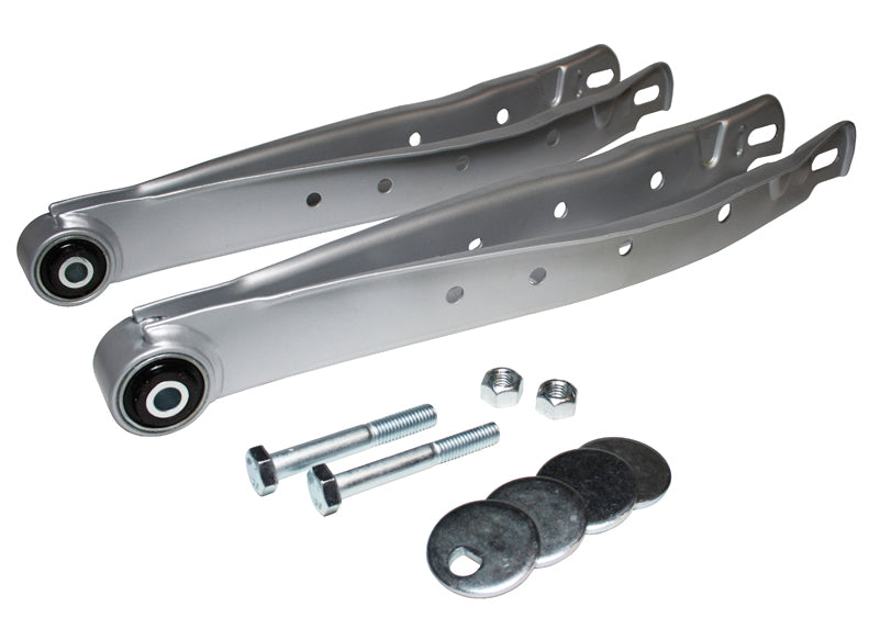 Conjunto de brazo de control inferior ajustable Whiteline (corrección de inclinación y convergencia) - Toyota GT86 