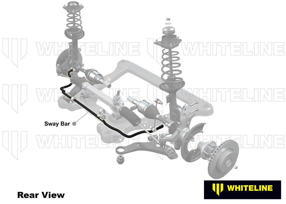 Whiteline 24mm Heavy Duty Adjustable Front Anti-Roll Bar - Volkswagen Golf GTI Mk7