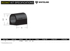 Whiteline Anti-Roll Bar - Mount Bushing - Toyota GT86