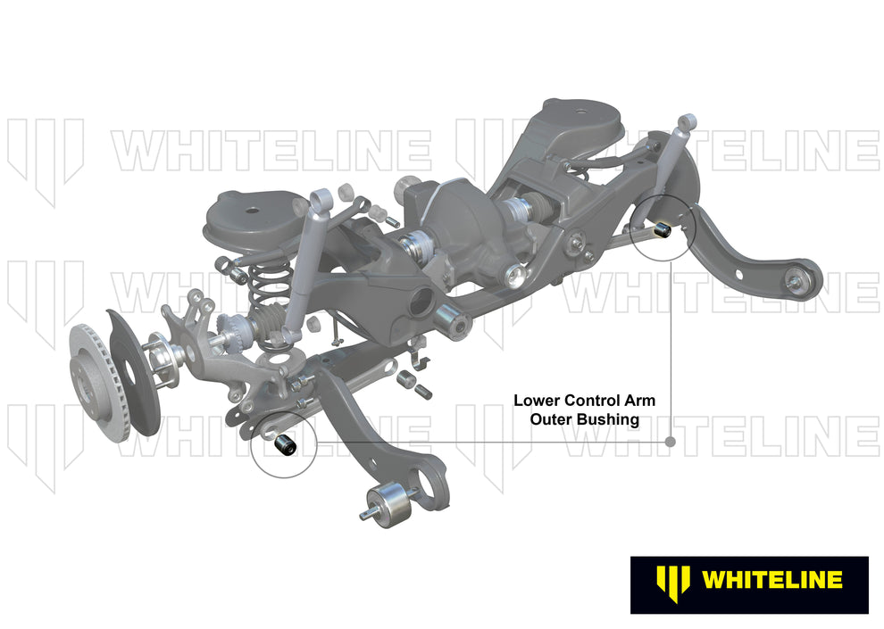 Bras de suspension arrière Whiteline – Bague – Volkswagen Golf GTI Mk7 
