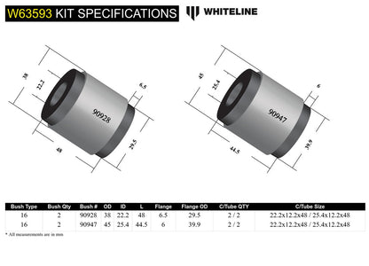 Whiteline Control Arm - Upper Rear Bushing - BMW 340i/440i F3x