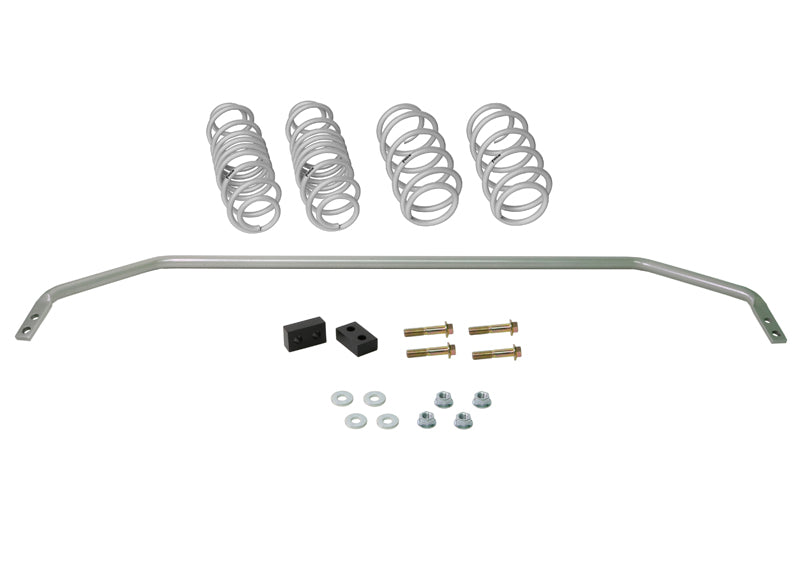 Kit barre stabilisatrice et ressorts d'abaissement Whiteline Grip Série 1 pour Ford Fiesta Mk7 ST180/ST200 