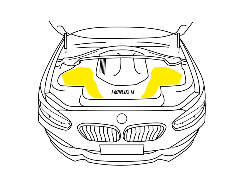 Forge Motorsport Carbon Fibre Inlet Duct for BMW F Chassis